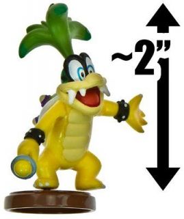Iggy Koopa ~2 Mini Figure [New Super Mario Bros. Wii Choco Egg Series 
