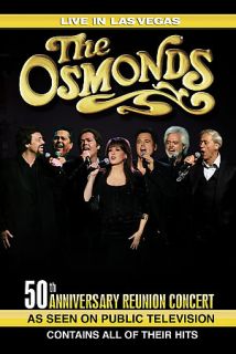 The Osmonds   Live in Las Vegas 50th Anniversary Reunion Concert DVD 