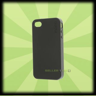 Incipio NGP Apple iPhone 4 Soft Shell Gel Black Case Cover Skin