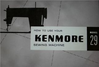 kenmore sewing machine manual in Sewing Machine Accessories