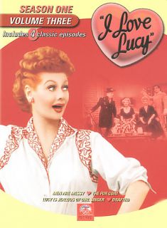 Love Lucy   Season 1 Vol. 3 DVD, 2002