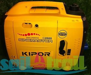 Kipor IG 2600 Suitcase Inverter Generator. FREE Lock and Delivery