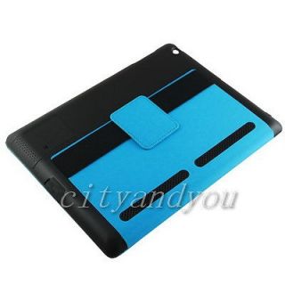   Free Choice Smart Stand Hard Case Cover for iPad 2 3 with Hand Strap