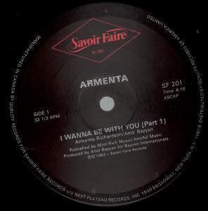   wanna be with you 12 2 track in company sleeve part 1 b/w part 2 (sf2