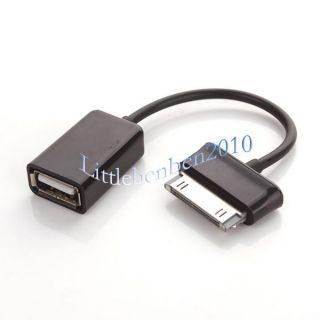 Samsung Galaxy Tab 10.1/8.9 30Pin to Female USB Host OTG Cable Adapter 