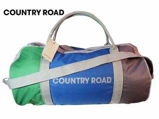 Authentic Country Road Tote Bag, Boys bag,Girls bag,,3 Block Tote 