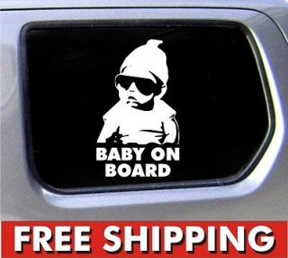 Baby on Board Carlos Hangover funny car vinyl sticker decal