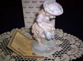 Dolfi Lisi Martin Young Shoeless Girl Figurine*Mint*