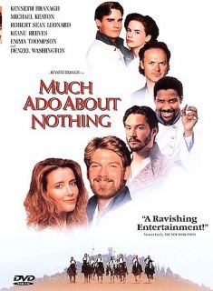 Much Ado About Nothing DVD, 1998, Keep Case Closed Caption