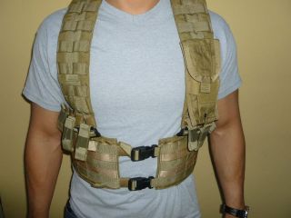 Navy SEAL Issue Tactical Chest Rig Coyote Tan MOLLE Vest JSOC SOCOM 