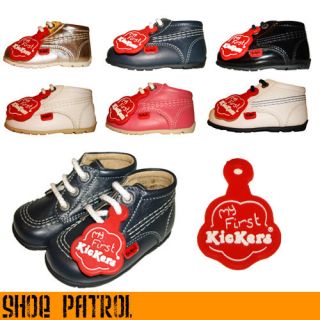 kickers kick hi baby boots shoe size inf uk 1 4 5 from united kingdom 