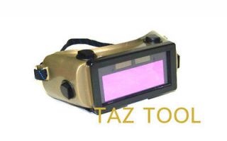   Cutting Welding Goggles Solar powered Li ion Rechargeable Battery