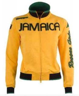 RARE~KAPPA JAMAICA REGGAE GIRLZ FLEECE Track sweat shirt Top Jacket 