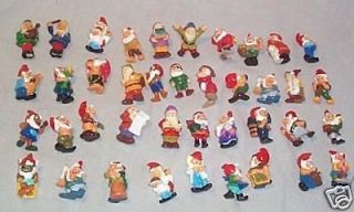 forty gnome figures mostly kinder surprise from australia returns 
