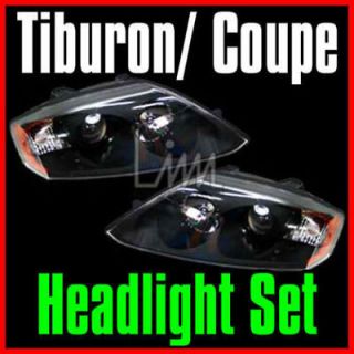   LAMP SET BLK VER for 03 04 TIBURON/COUPE (Fits 2003 Hyundai Tiburon