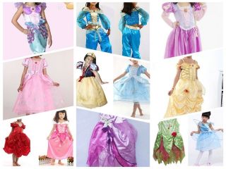  Girls Princess Halloween Costume Party Dress Size 3/4/5 