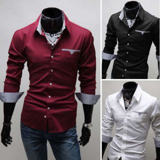 Hot Sale 2012 Collection Mens Casual Formal Slim Fit Jumper Polo T 