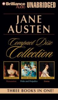   Prejudice, Persuasion, Emma by Jane Austen 2008, CD, Unabridged