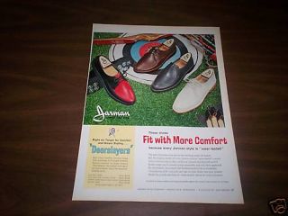 1965 Jarman Shoes for Men Deer Slayers Style Shoe Ad