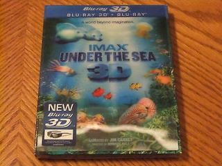 Blu Ray NEW Imax Under The Sea 3 D