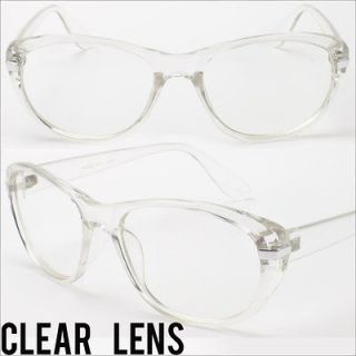 Fashion Designer Style Cat Eye Black Frame Clear Lens Eyeglasses Women 