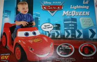 Power Wheels Fisher Price Ride On Disney Cars 2 Lil Lightning McQueen 