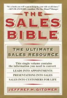 The Sales Bible by Jeffrey H. Gitomer 1994, Hardcover