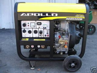 new apollo diesel engine generator stick welder 