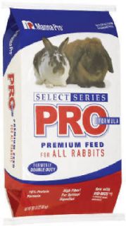   Pro 0046902150 50 lb Bag Pro Formula Premium Select Rabbit Feed / Food