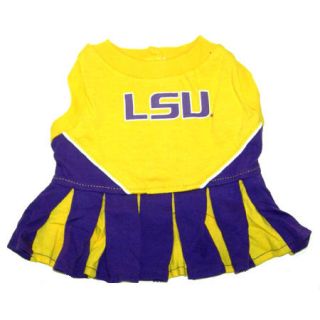 LSU Tigers dog pet NCAA Cheerleader Dress Shirt (all sizes)