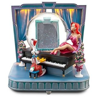 Disney New Ink and Paint Club Jessica and Roger Rabbit Snowglobe