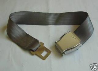 Airplane Airline Seat Belt Extension Extender In Gray