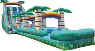   Inflatable Slip Slide Water Slides Bounce House Pool Tentandtable