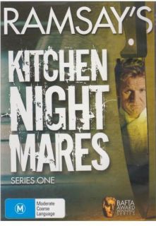 Gordon Ramsays Kitchen NightMares Series 1 DVD New Sealed Free Local 