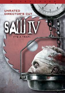 Saw IV (DVD, 2008, Widescreen   Unrated Directors Cut)