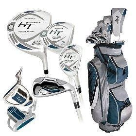 new affinity ht ladies golf club combo set with bag
