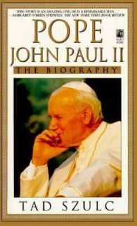Pope John Paul II by Tad Szulc 1996, Paperback