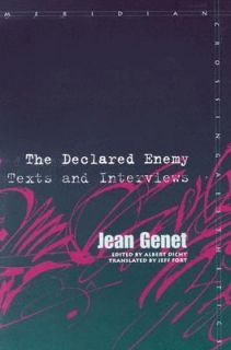   Enemy Texts and Interviews by Jean Genet 2004, Paperback