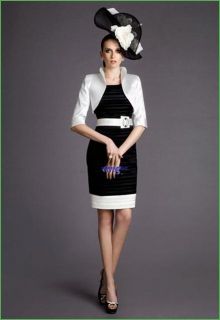 2012 New Suits & Outfits Bolero Mother Of The Bride Dress Knee length 
