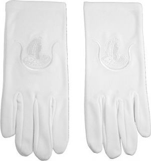 Daughters of Isis Emblem Embroidered Ladies Ritual Gloves
