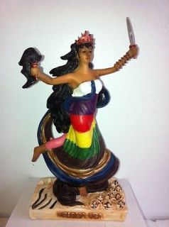 POLYRESIN STATUE 6 FOR THE ORISHA OYA IN 7 COLORS