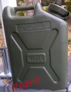 NEW ☼ Water Jerry Can GREEN Military Trailer M101 A1 A2 A3 M105 M416 