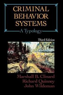  Systems A Typology by John Wildeman, Richard Quinney and Marshall 
