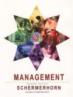 Management by John R. Schermerhorn 2001, Hardcover