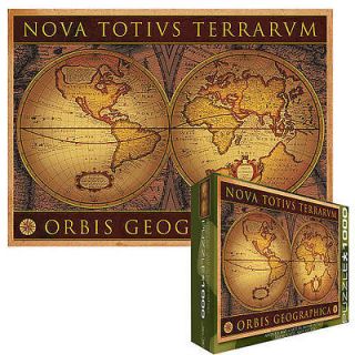 Map   Orbis Geographica Jigsaw Puzzle   1000 Piece