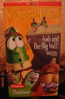VeggieTales Josh and the Big Wall VHS CHRISTIAN~NEW We Ship UNLIMTED 