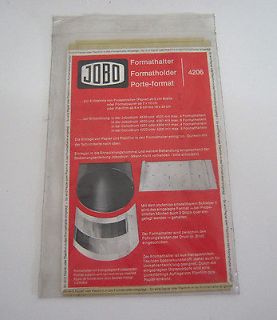 New Hold Stock Jobo Format holder 4206 Paper and Plan Film.