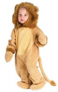 CUDDLY LION Plush Child Toddler Costume  Size 12 24 months  Fun 
