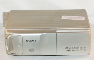 Sony; Compact Disc CD Changer CDX 616 [ Untested ] See details