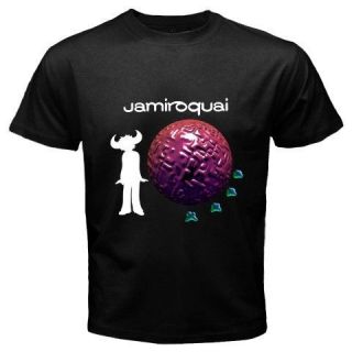 New Rare Jamiroquai Popular Musician Mens Black T Shirt Size S M L XL 